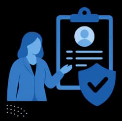 Comprehensive HR solutions illustration